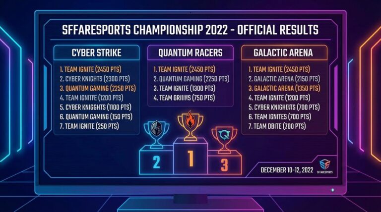 results 2022 sffaresports